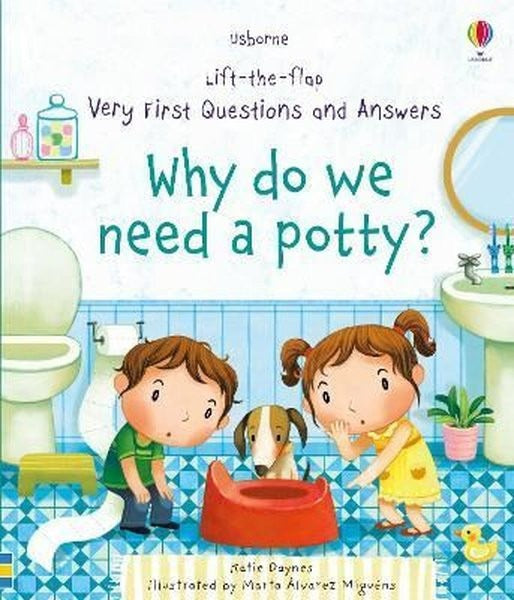 Lift-The-Flap Very First Questions and Answers Why Do We Need A Potty? | Usborne (Ciltsiz)