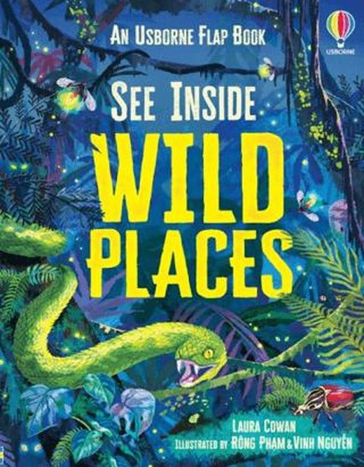 See Inside Wild Places | Usborne (Ciltli)