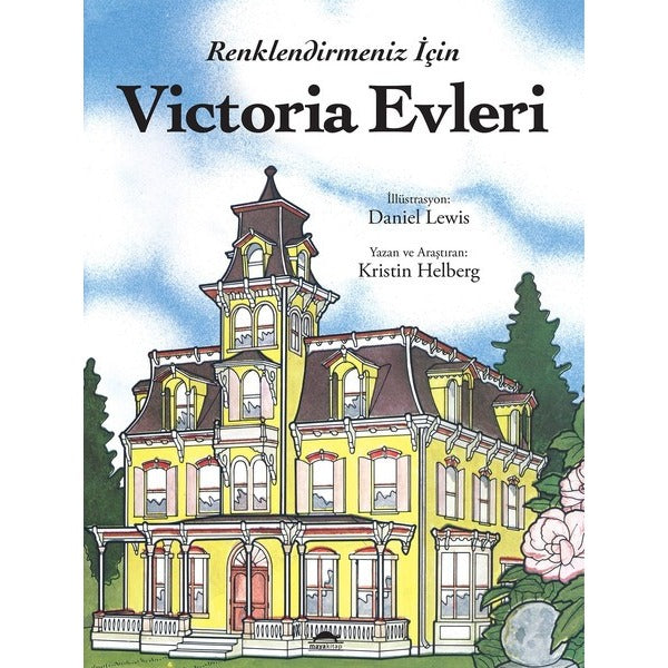 Victoria Evleri - Renklendirmeniz İçin | Maya Kitap (İnce Kapak)