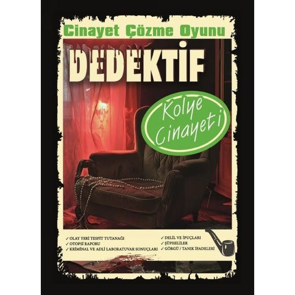 Kolye Cinayeti - Dedektif Cinayet Çözme Oyunu | Kolektif (İnce Kapak)