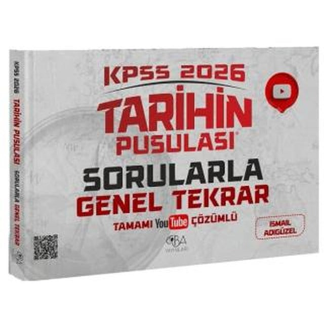 2026 KPSS Tarihin Pusulası Sorularla Genel Tekrar Çözümlü