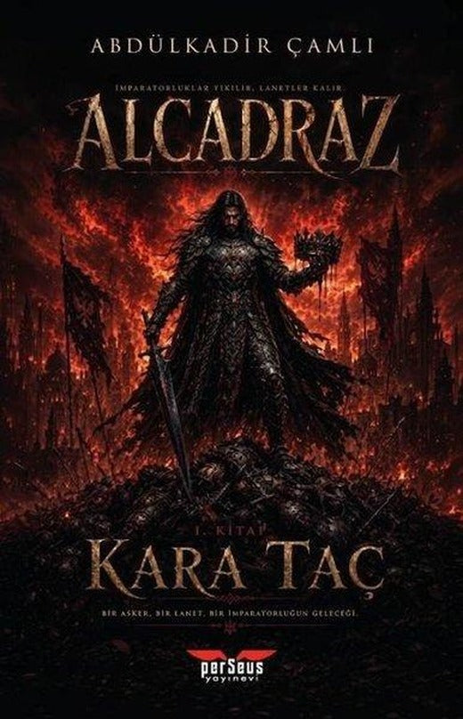 Alcadraz - Kara Taç | Perseus Yayınevi (İnce Kapak)