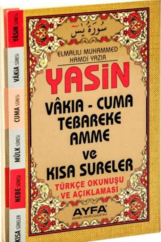 Cep Boy Üçlü Yasin Fihristli Ayfa038 | Ayfa Basın Yayın (Ciltsiz)