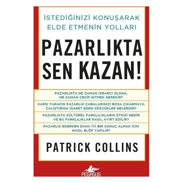 Pazarlıkta Sen Kazan! | Pegasus (İnce Kapak)