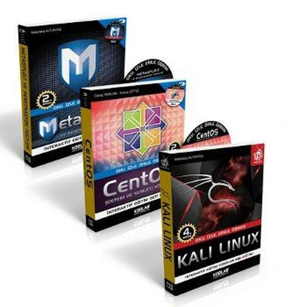 Linux Eğitim Seti 2-3 Kitap Takım | Kodlab (İnce Kapak)