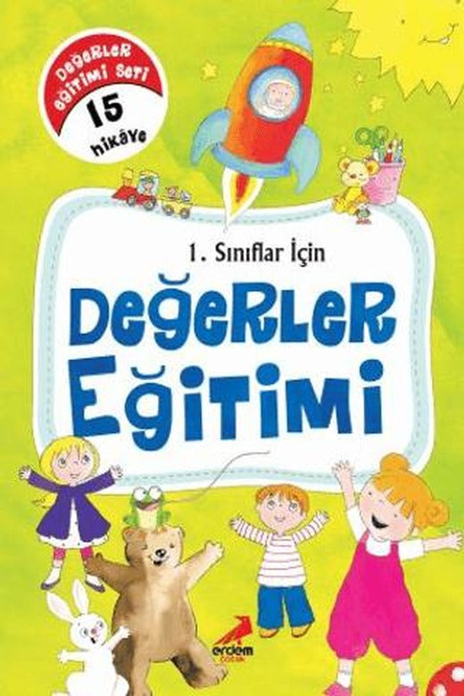 1. Sınıflar İçin Değerler Eğitimi (15 Hikaye Etkinlik Kitabı)