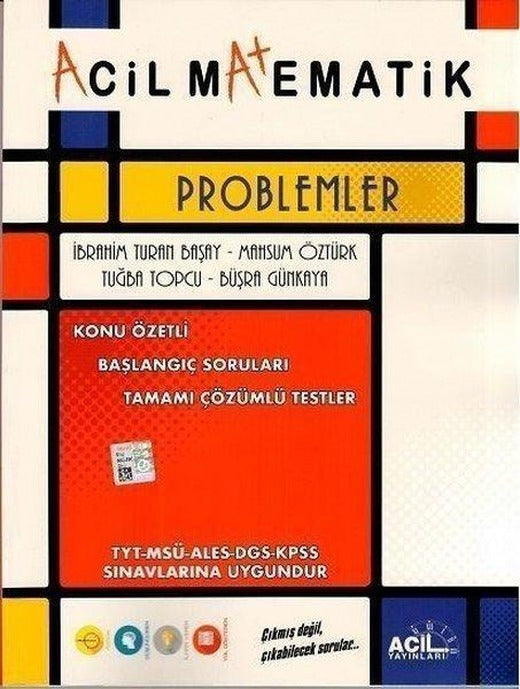 Matematik Acil Problemler | Acil Yayınları (İnce Kapak)