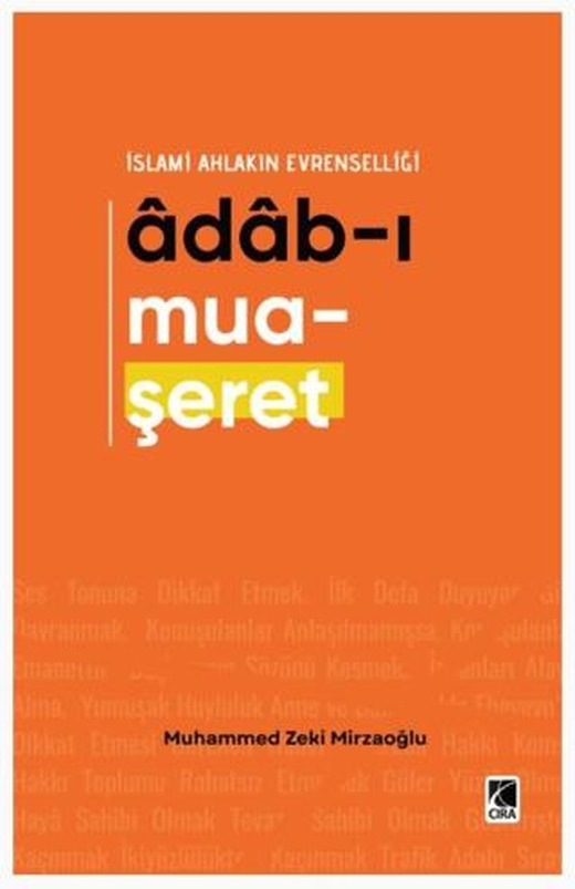 Adab-ı Muaşeret | Çıra Yayınları (Ciltsiz)