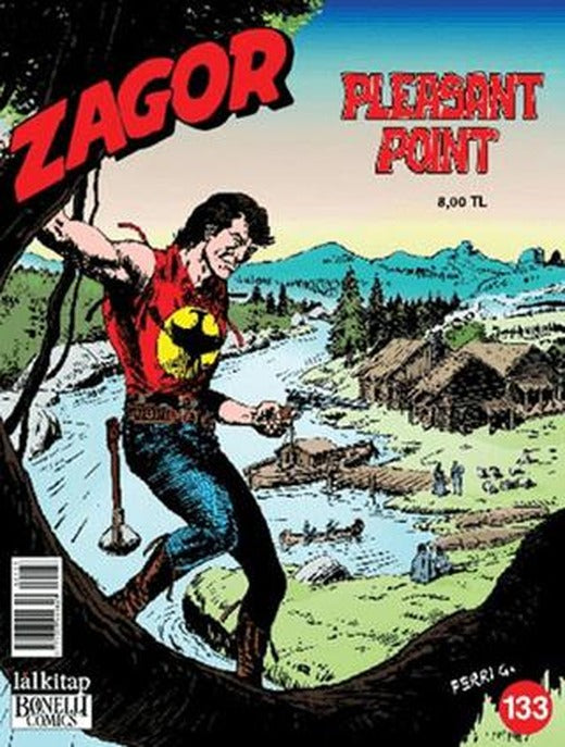 Zagor Sayı: 133 - Pleasant Point | Lal Kitap (Ciltsiz)