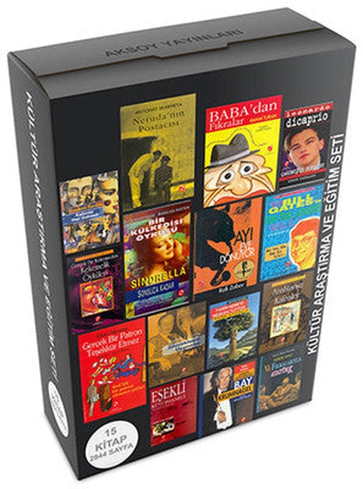 Kültür Araştırma ve Eğitim Seti - 15 Kitap Takım | Aksoy Yayıncılık (İnce Kapak)