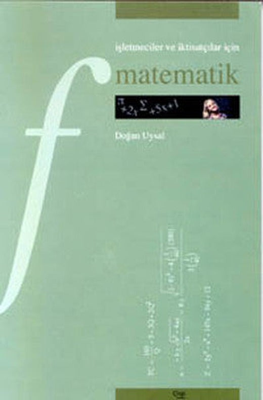 İşletmeciler ve İktisatçılar İçin MatematikDers Notları | Çizgi Kitapevi