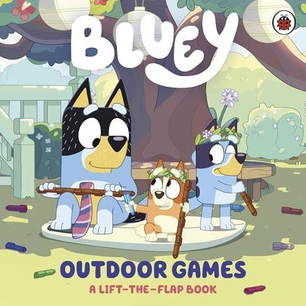 Bluey: Outdoor Games : A Lift-the-Flap Book | Penguin Random House Children's UK (Ciltli) - Resim 1