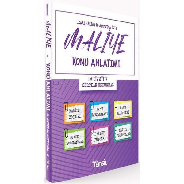 Maliye Konu Anlatımı | Temsil Kitap (Ciltsiz)