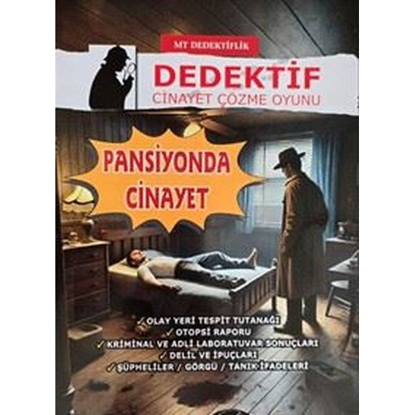 Dedektiflik Cinayet Çözme Oyunu - Pansiyonda Cinayet