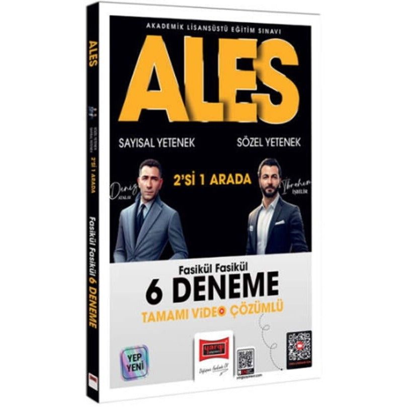 2026 ALES Sayısal Yetenek - Sözel Yetenek Fasikül Fasikül Tamamı Video Çözümlü 6 Deneme