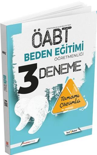 ÖABT Beden Eğitimi Öğretmenliği 3 Deneme Çözümlü | Tercih Akademi Yayınları (Ciltsiz) - Resim 1