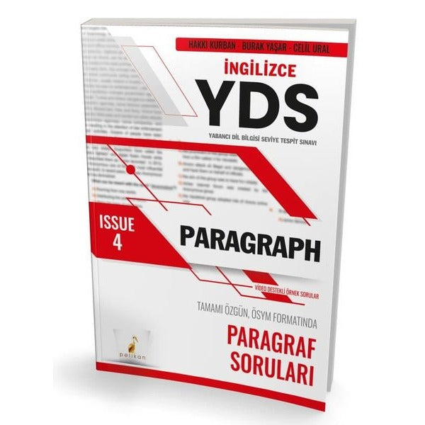 YDS İngilizce Vocabulary and Grammar Issue 4 | Pelikan Yayınları (İnce Kapak)