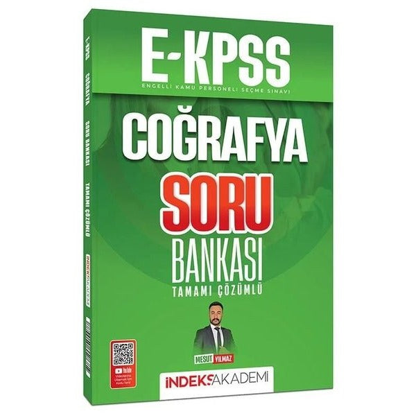 2026 EKPSS Coğrafya Soru Bankası Çözümlü | İndeks Akademi (İnce Kapak)