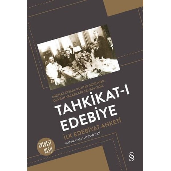 Tahkikat-ı Edebiye-İlk Edebiyat Anketi | Everest Yayınları