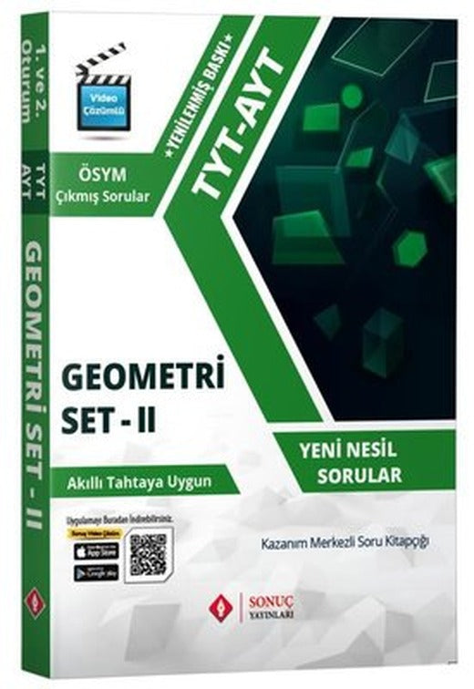 TYT AYT Geometri Modüler Set 2 | Sonuç Yayınları (İnce Kapak)