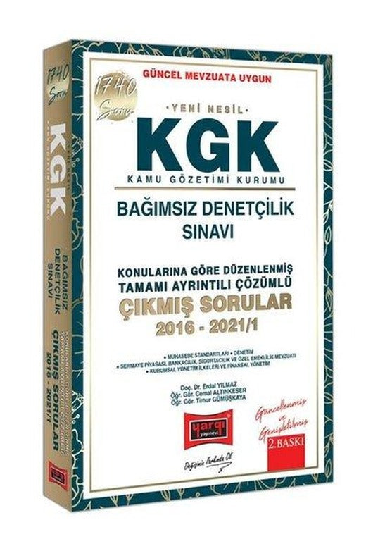 2022 Yeni Nesil KGK Bağımsız Denetçilik Sınavı Konularına Göre Düzenlenmiş Tamamı Ayrıntılı Çözümlü | Yargı Yayınları (İnce Kapak)