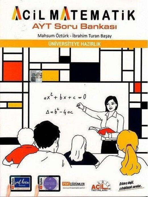 2022 AYT Matematik Soru Bankası | Acil Yayınları (İnce Kapak)