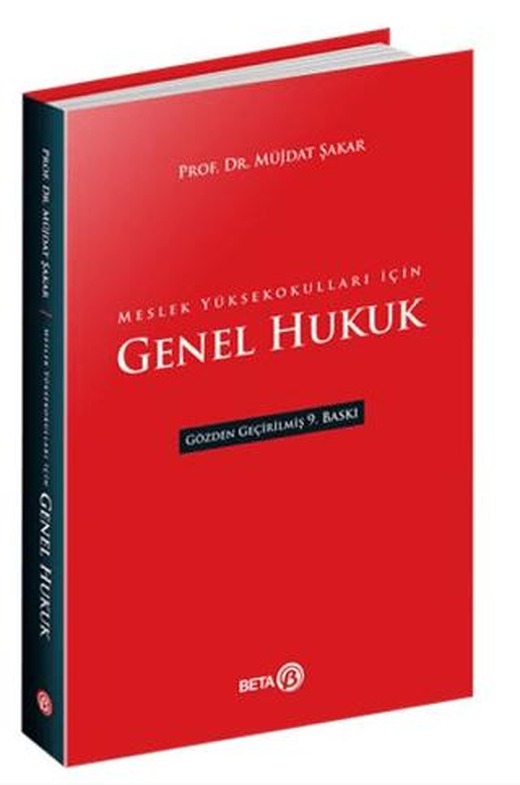 Meslek Yüksekokulları için Genel Hukuk | Beta Yayınevi (Ciltsiz)