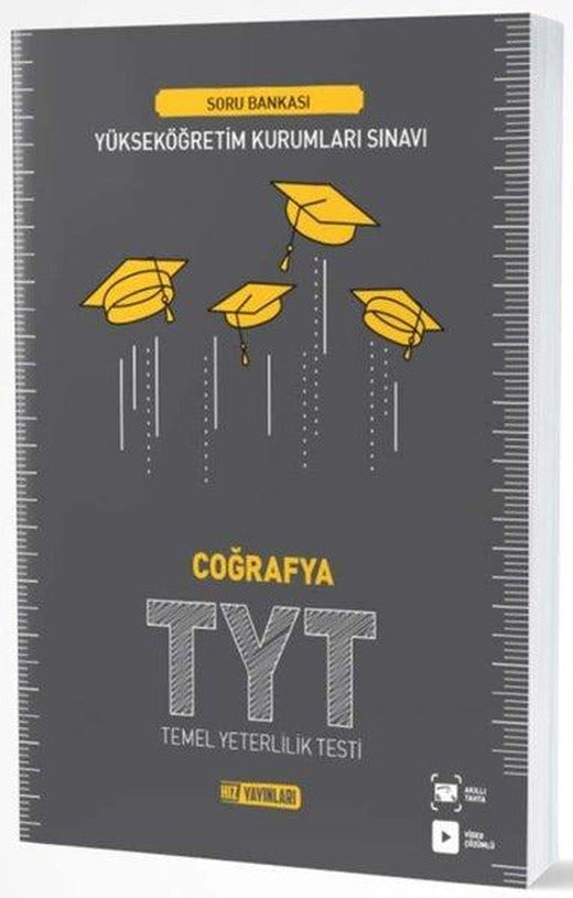 TYT Kitapları Coğrafya Soru Bankası | Hız Yayınları (İnce Kapak)