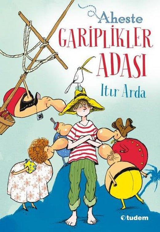 Aheste - Gariplikler Adası | Tudem Yayınları (İnce Kapak)