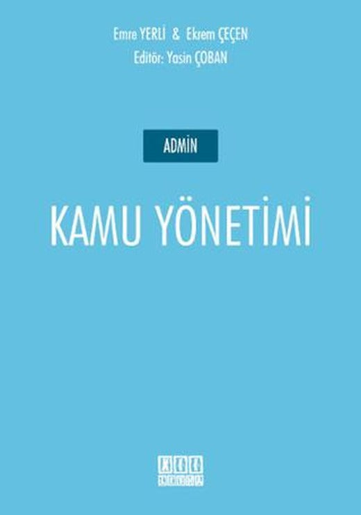 Admin Kamu Yönetimi | On İki Levha Yayınları (Ciltsiz)