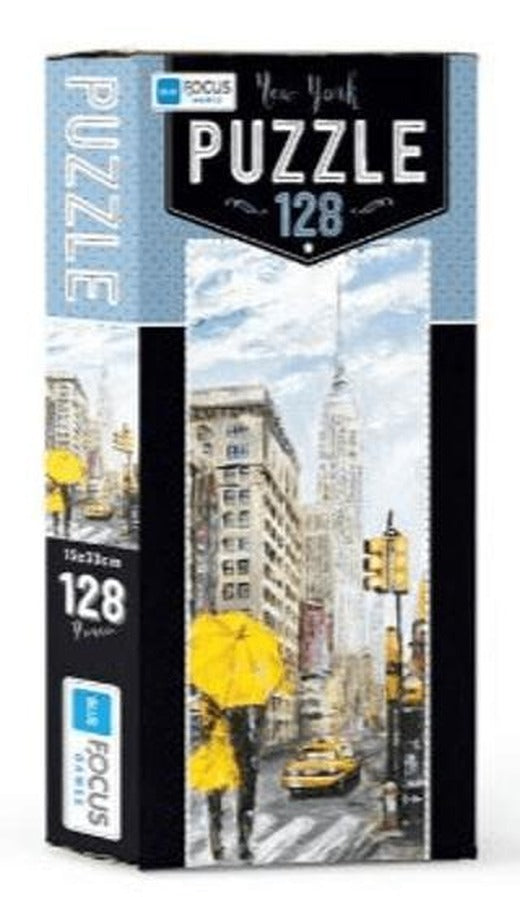 Blue Focus New York 128 Parça Puzzle | Blue Focus Yayınları