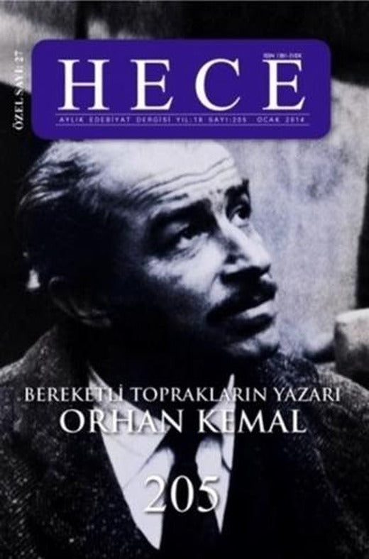 Hece Aylık Edebiyat Dergisi Bereketli Toprakların Yazarı Orhan Kemal Özel Sayısı: 27 205 (Ciltsiz) | Hece Dergisi (Ciltsiz)
