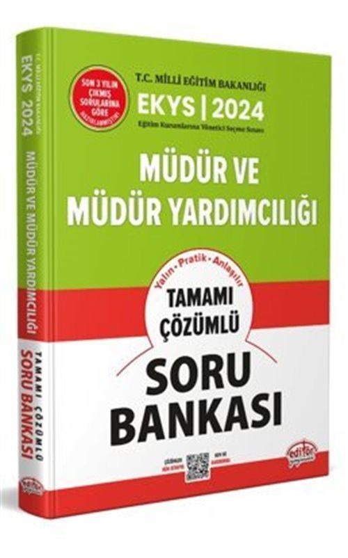 2026 MEB EKYS Müdür ve Müdür Yardımcılığı Çözümlü Soru Bankası