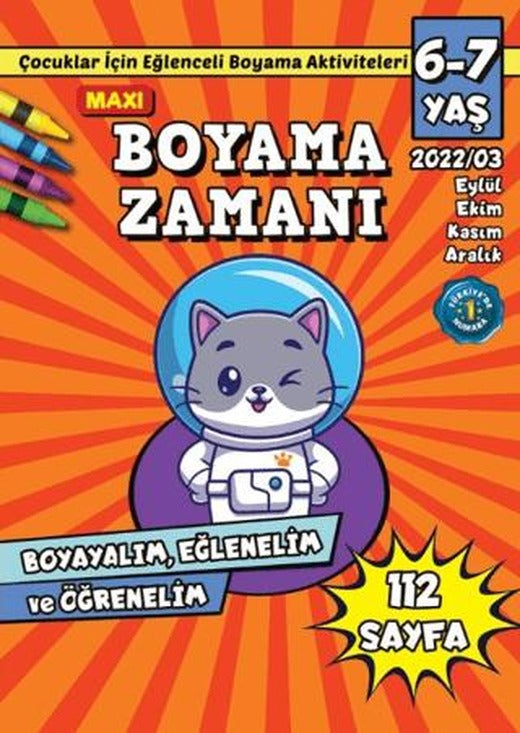 Maxi Boyama Zamanı 4 | Maxi Yayıncılık (Ciltsiz)