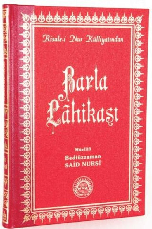 Barla Lahikası (Büyük Boy - Sırtı Deri) | Envar Neşriyat (Ciltli)