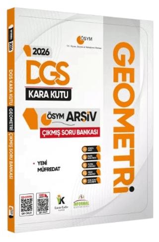 2026 DGS GEOMETRİNİN Kara Kutusu ÖSYM Çıkmış Soru Havuzu Bankası Konu Özetli Video/PDF Çözümlü | Karakutu Yayın (Ciltsiz) - Resim 1