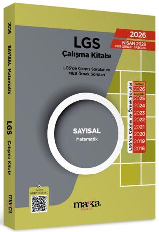 LGS Sayısal Matematik Çıkmış ve Örnek Sorular | Marka Yayınları (Ciltsiz) - Resim 1
