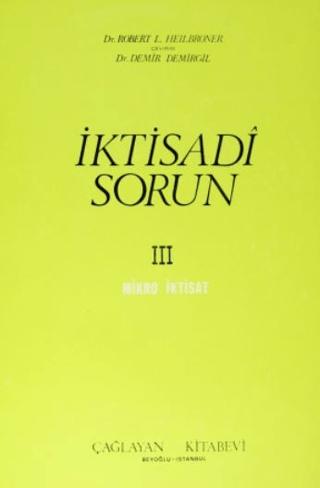 İktisadi Sorun 3 | Çağlayan Kitabevi (Ciltsiz) - Resim 1