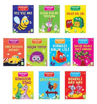Mini Mini Fabllar Karakter Geliştiren Masallar (10 Kitap Takım)