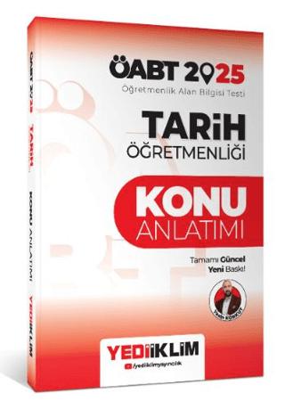 2025 ÖABT Tarih Öğretmenliği Konu Anlatımı | Yediiklim Yayınları (Ciltsiz) - Resim 1