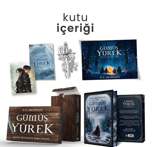 Gümüş Yürek 1 - Kayıp Dünyanın Başlangıcı - Özel Kutulu Set | Guardian Yayınları (Ciltli) - Resim 1