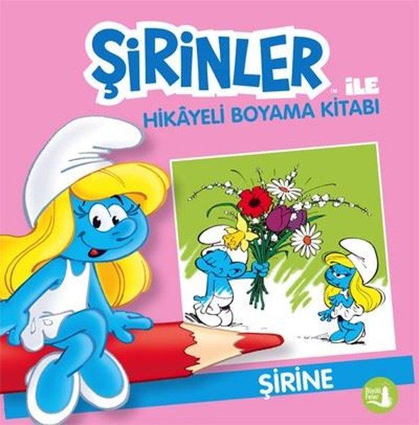 Şirine - Şirinler İle Hikayeli Boyama Kitabı | Büyülü Fener (İnce Kapak) - Resim 1
