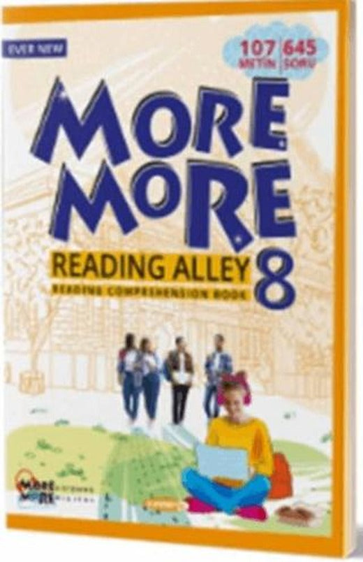 8. Sınıf LGS More and More English Reading Alley | Kurmay Yayınları (Ciltsiz)