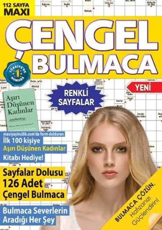 Maxi Çengel Bulmaca 28 | Maxi Yayıncılık (Ciltsiz)