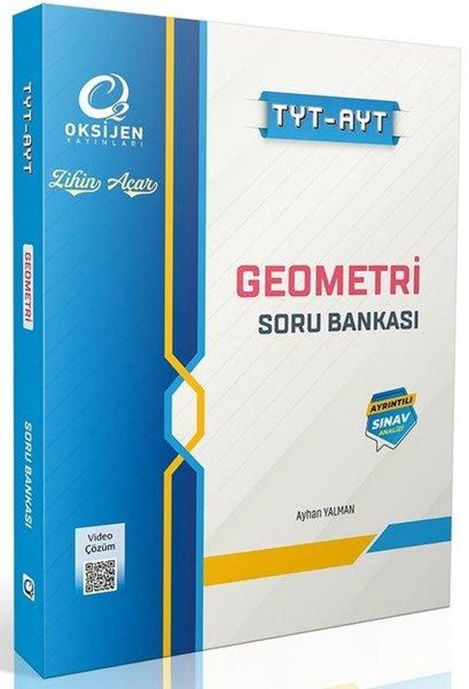 Oksijen TYT - AYT Geometri Soru Bankası | Oksijen Yayınları - Eğitim (İnce Kapak)