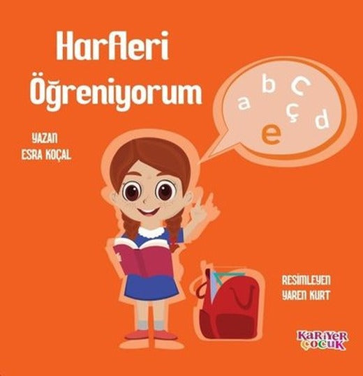 Harfleri Öğreniyorum | Kariyer Çocuk (İnce Kapak)
