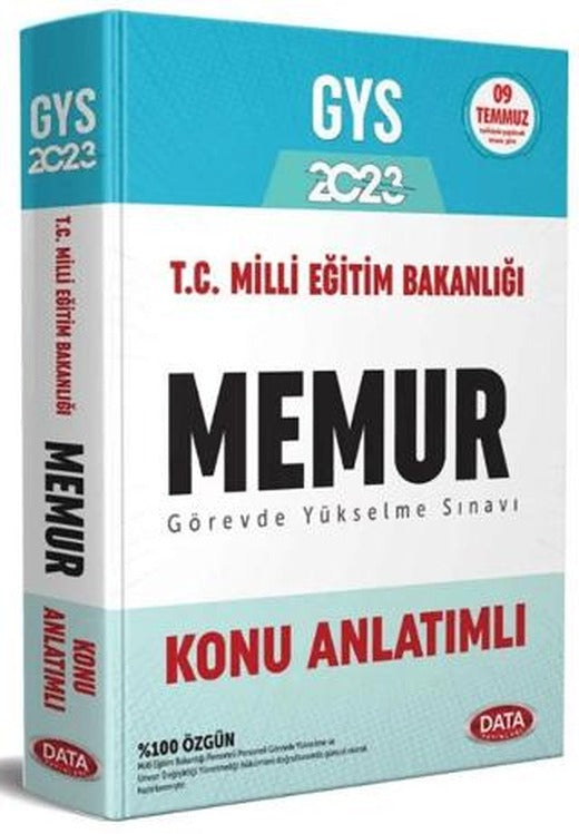 Milli Eğitim Bakanlığı Memur GYS Konu Anlatımlı | Data Yayınları (Ciltsiz)