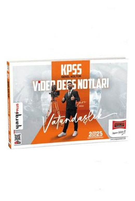 2025 KPSS Genel Kültür Vatandaşlık Video Ders Notları | Yargı Yayınevi (Ciltsiz)