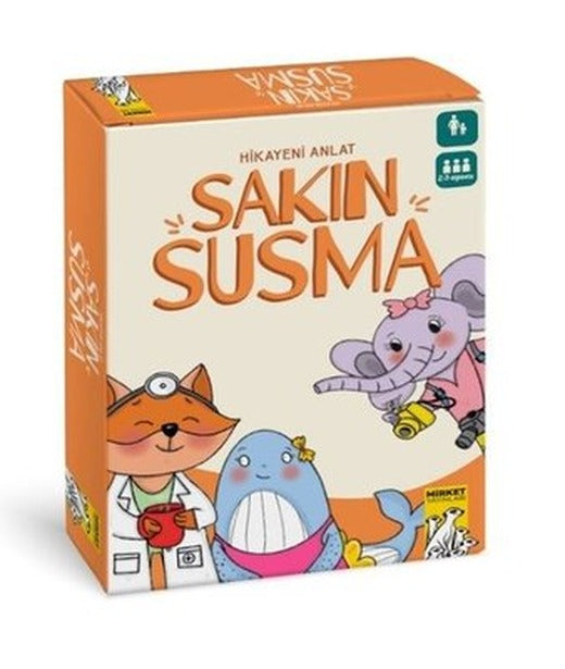 Sakın Susma-Kutu Oyunu | Mirket Yayınları (İnce Kapak)