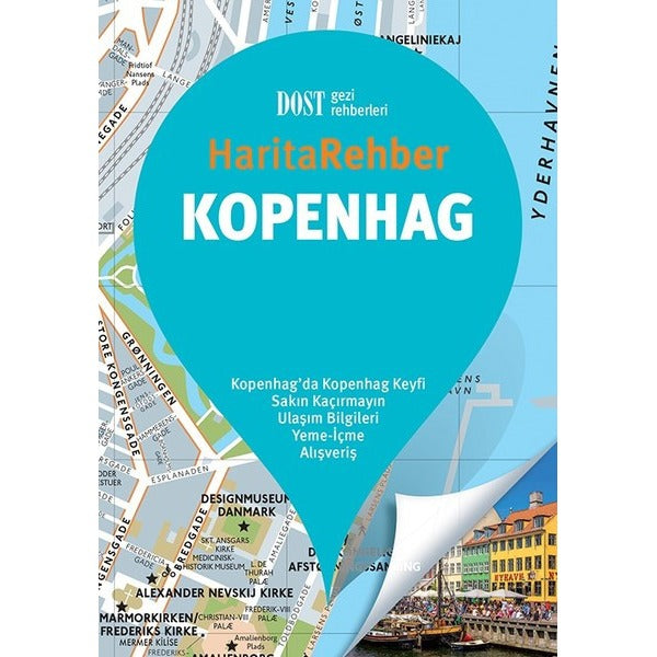 Kopenhag Harita Rehber | Dost Kitabevi (Ciltli)
